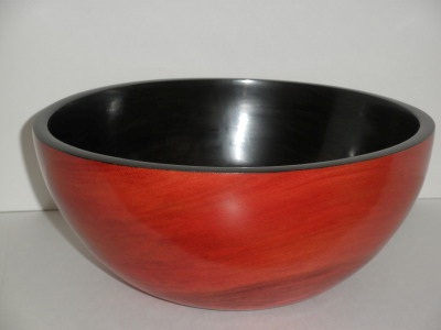 Dyed Sycamore Bowl - Jan 2012