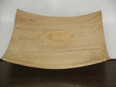 Square Elm Platter - April 2012