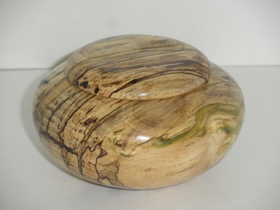 Round Lidded Box…Beech - Nov 2012