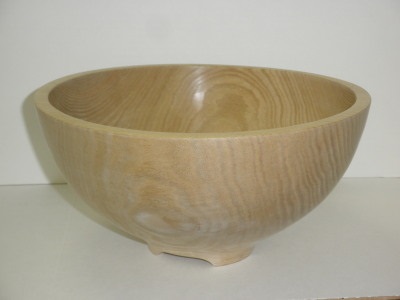 Sassafras Bowl – 12 Inch – Footed - Sept 2012