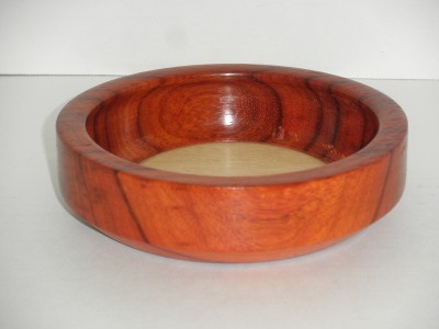 6" Padauk Bowl - Dec 2012
