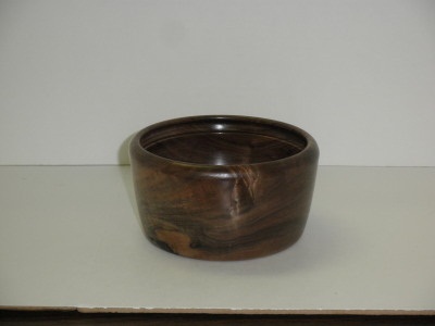 Eight Inch Zebrawood Bowl - July 2012