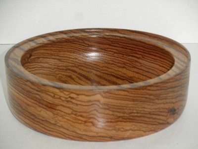 Six Inch Walnut Bowl - July 2012
