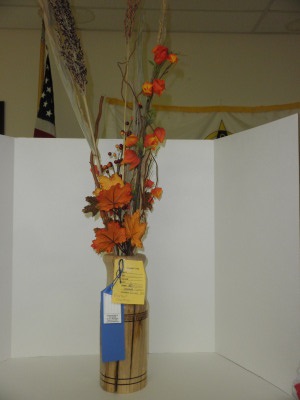 Dogwood Vase Flower Arrangement - won first place in Hickman County Fair - Oct 2012