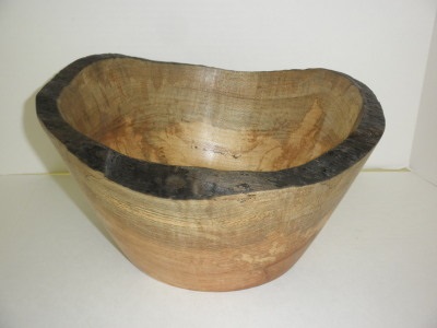 Deep Natural Edge Bowl - Nov 2012