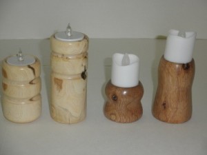 December 2015 Mike Canfield Candle Holders