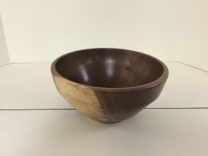 November 2015 Mike Canfield Small Walnut Salad Bowl