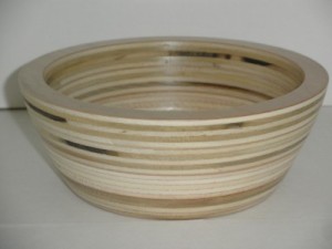 June 2016 Norbert Comtois Salad Bowl from Plywood 2