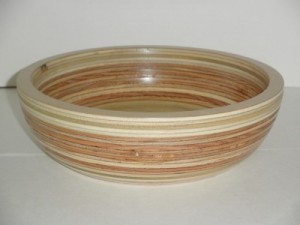 June 2016 Norbert Comtois Salad Bowl from Plywood 3