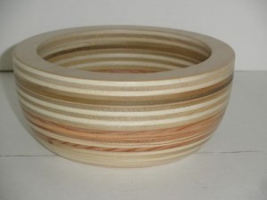 June 2016 Norbert Comtois Salad Bowl from Plywood