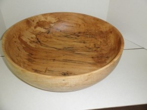 May 2016 Charles Maddux 20 inch Maple Salad Bowl