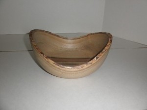 May 2016 Mike Canfield Sasperella Natural Edge Bowl